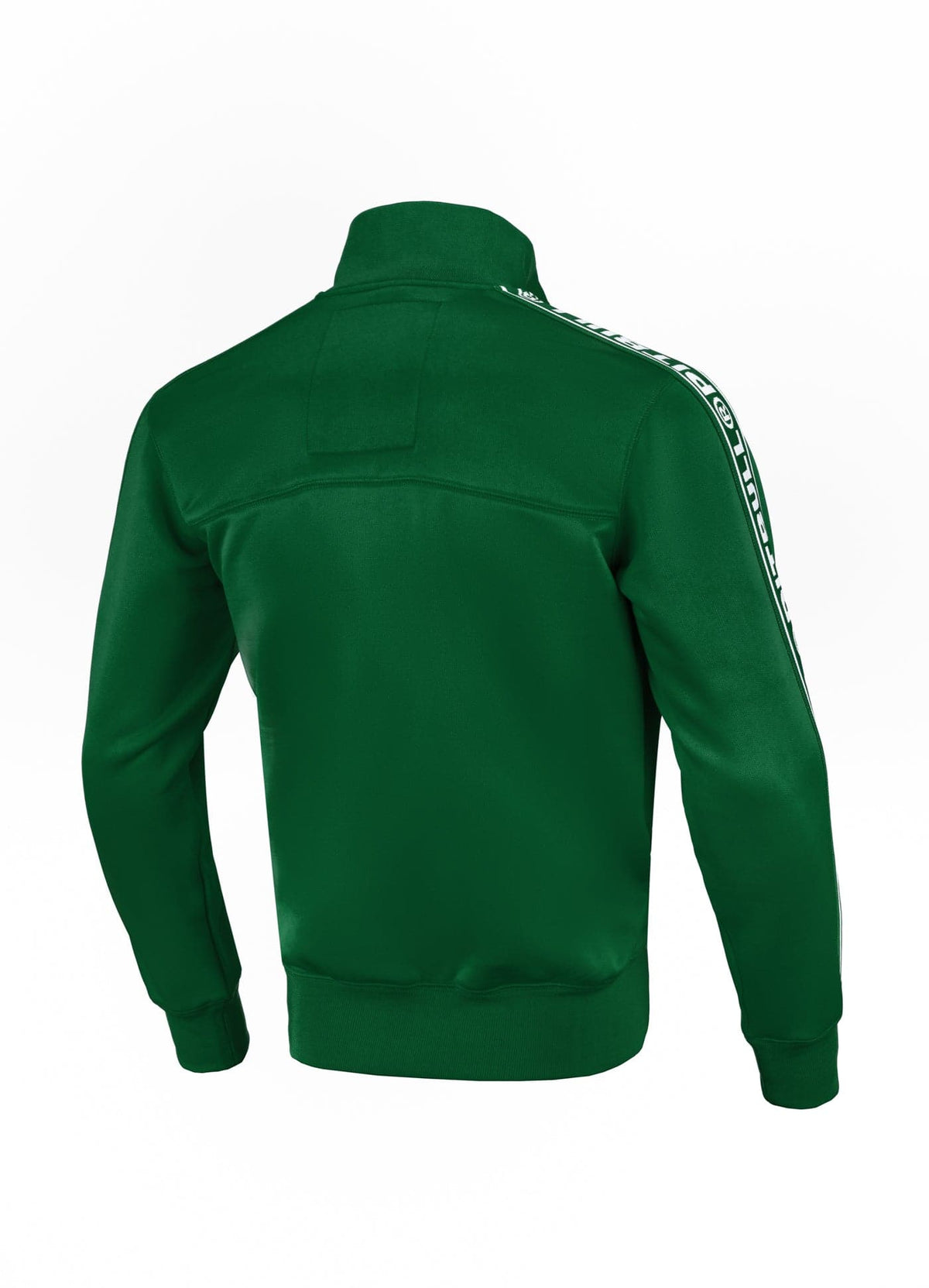 TAPE LOGO Green Zip Sweatshirt