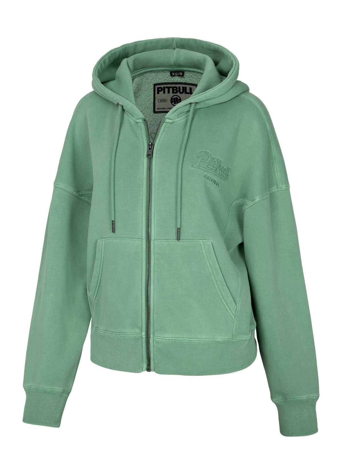 MANZANITA 2 Women&#39;s Green Zip-Up Hoodie