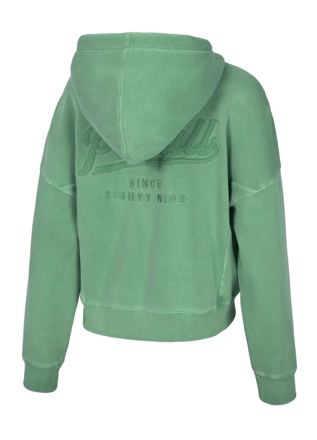 MANZANITA 2 Women&#39;s Green Zip-Up Hoodie